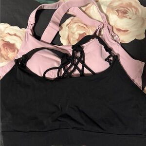 Sweat and milk nursing and pumping sports bras